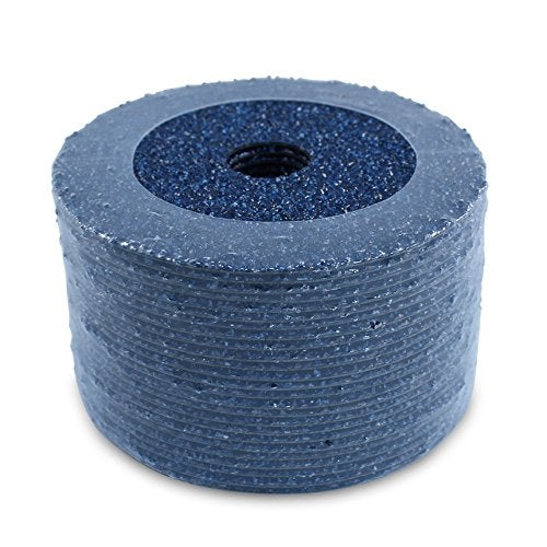 BHA Zirconia Resin Fiber Grinding and Sanding Discs, 5” x 7/8”, 24 Grit - 25 Pack - Image 1