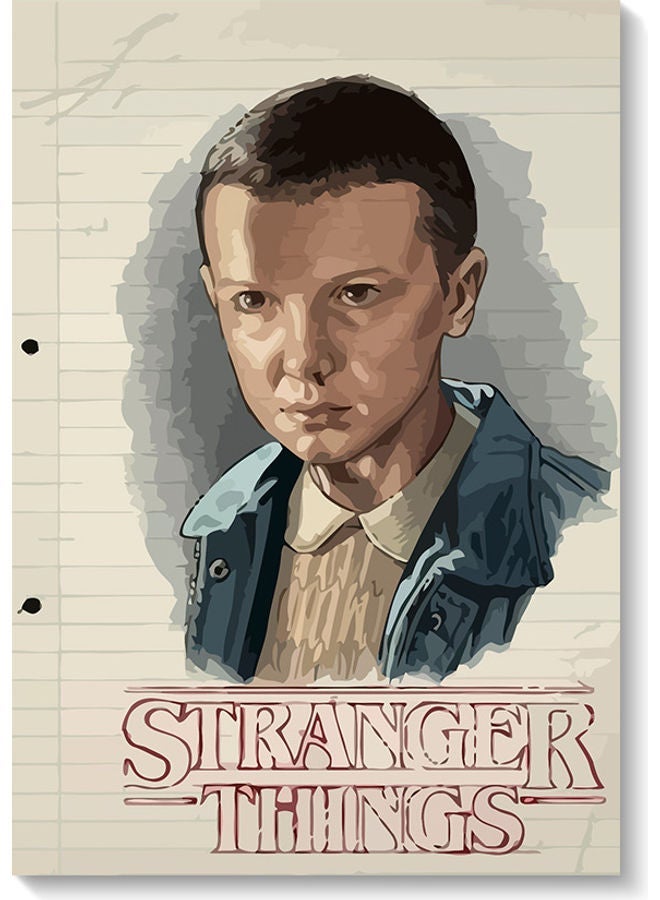 RYN Eleven Stranger Things Wall Art Multicolour 40x60cm - Image 2