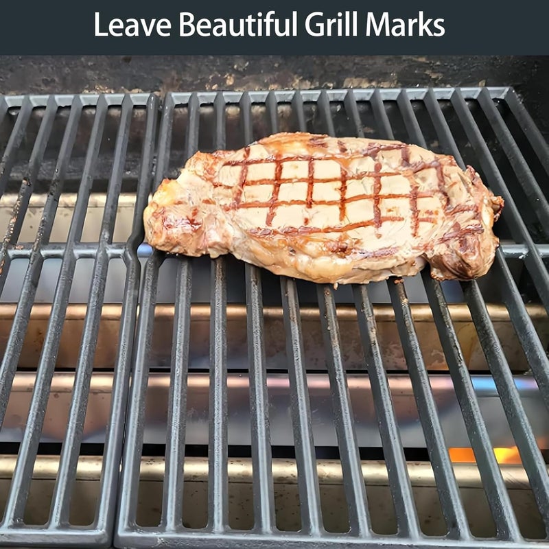 Utheer 15 Inch Cooking Grill Grate for Weber Spirit E/S 200 210 with Side Control, Spirit 500, Genesis Silver A, Grill Replacement Parts for Weber Spirit 7522, 15" x 23" Grill Grates | Genesis Silver A Compatible, Replacement for Weber Spirit 7522, 15" x 23" Dimensions, Side Control Models - Image 4