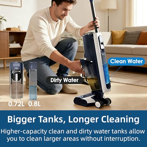 440934 Dirty Water Tank Compatible for Tineco Floor ONE S5/Floor ONE S5 Blue/Floor ONE S5 Extreme/Floor ONE S5 PRO/Floor ONE S5 PRO 2 Models. Smart Wet/Dry Vacuum Cleaners Accessories Parts, 0.72L. - Image 4