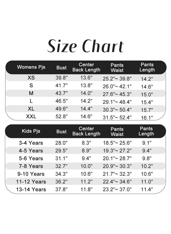 Schbbbta Girls & Women Silk Pajamas Set Satin Camisole Sleepwear 2 Piece Pjs, 3 Years - Women XXL, White, 5-6 Years - Image 5