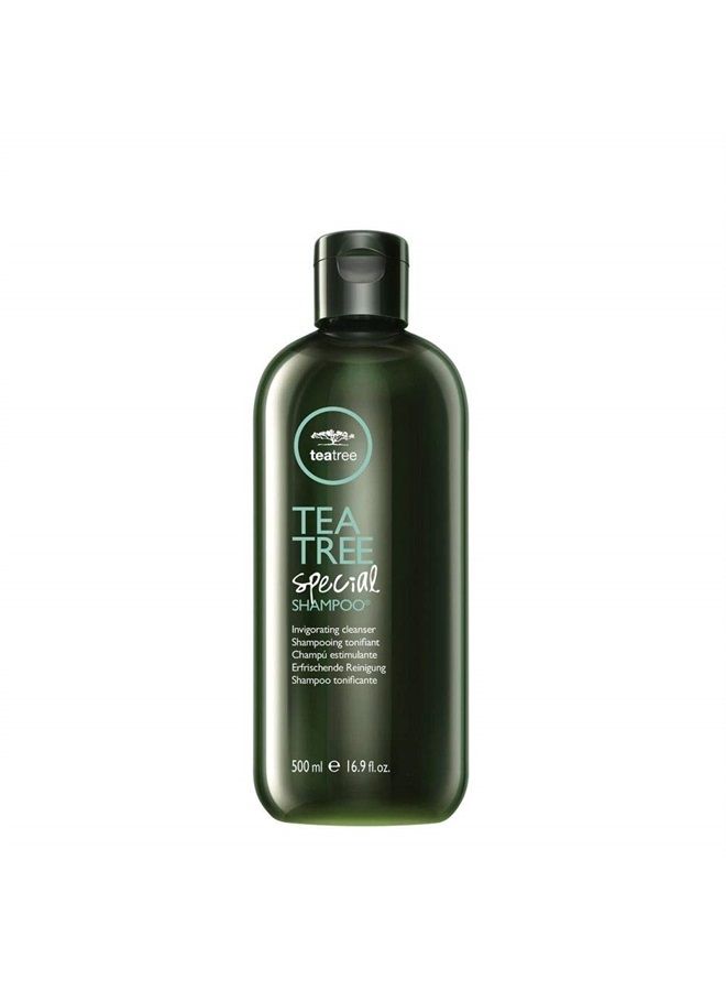 Paul Mitchell Tea Tree Special Shampoo, Deep Cleans, Refreshes Scalp, For All Hair Types, Especially Oily Hair, 16.9 fl. oz.  - Image 1