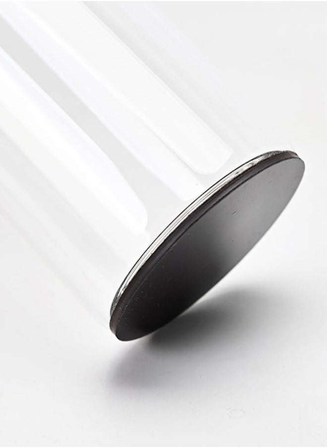 Generic - Glass Incense Holder, Incense Holder for Sticks with Ash Catcher, Fireproof Incense Burner for Aromatherapy Meditation Yoga Spa Room Decor No Mess Incense Holder Black - Image 1