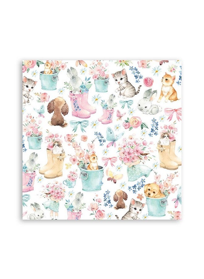 ستامبيريا وسادة ماكسي ورقية ذات وجه واحد من سيركل أوف لوف مقاس 12 × 12 بوصة 22/عبوة - Image 4