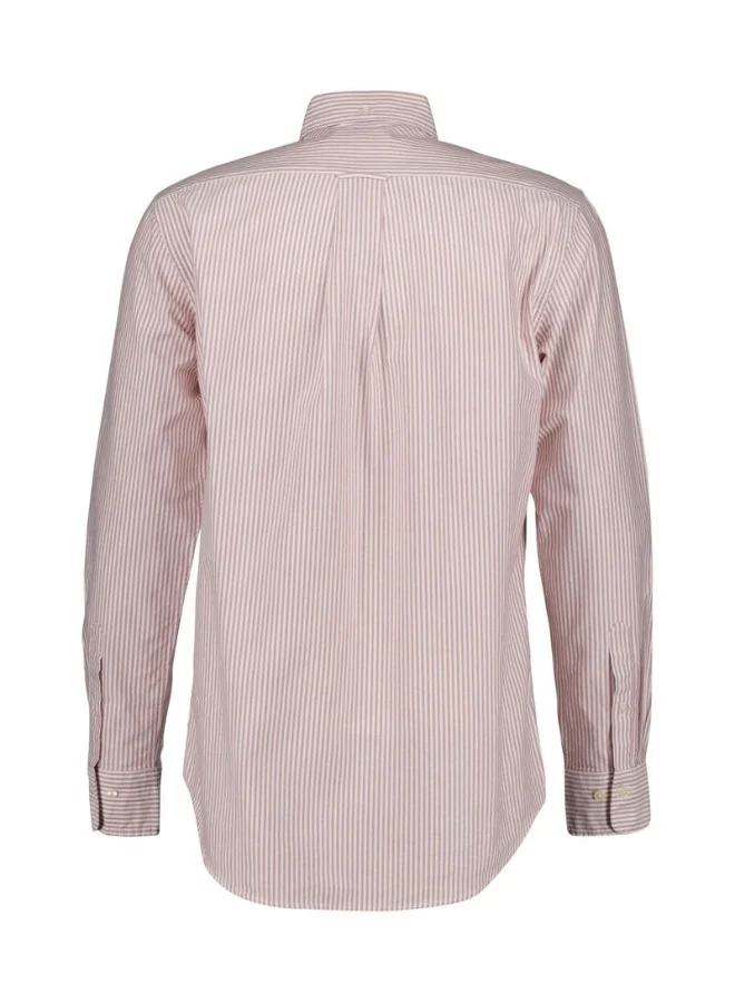 GANT Gant Regular Fit Banker Stripe Classic Oxford Shirt