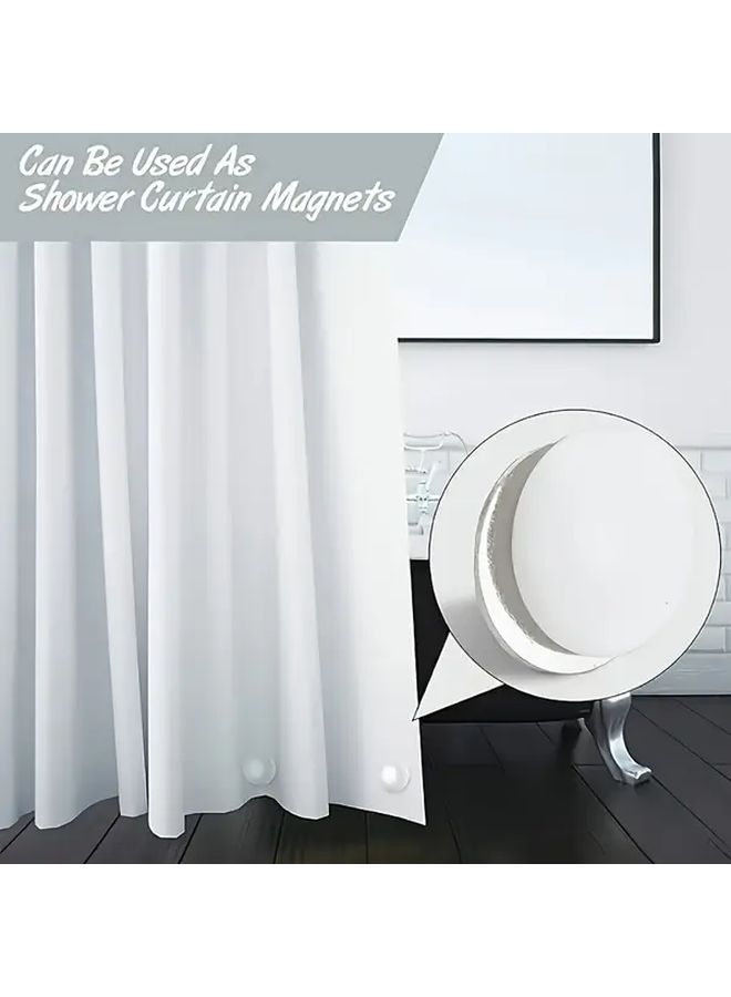 Heavy Duty Magnetic Shower Curtain Weights 5pcs Windproof Clips Indoor Outdoor Use - Image 5