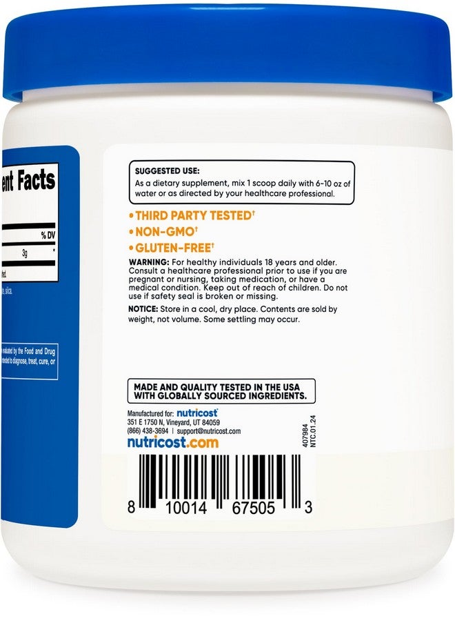 Nutricost L-Citrulline Malate (2:1) Powder (300 Grams) - Image 3