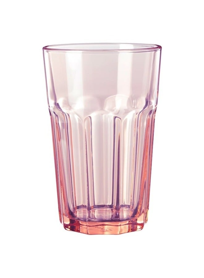 Ikea Classic Elegant Design Pink Glass Mug 350ml - Image 1