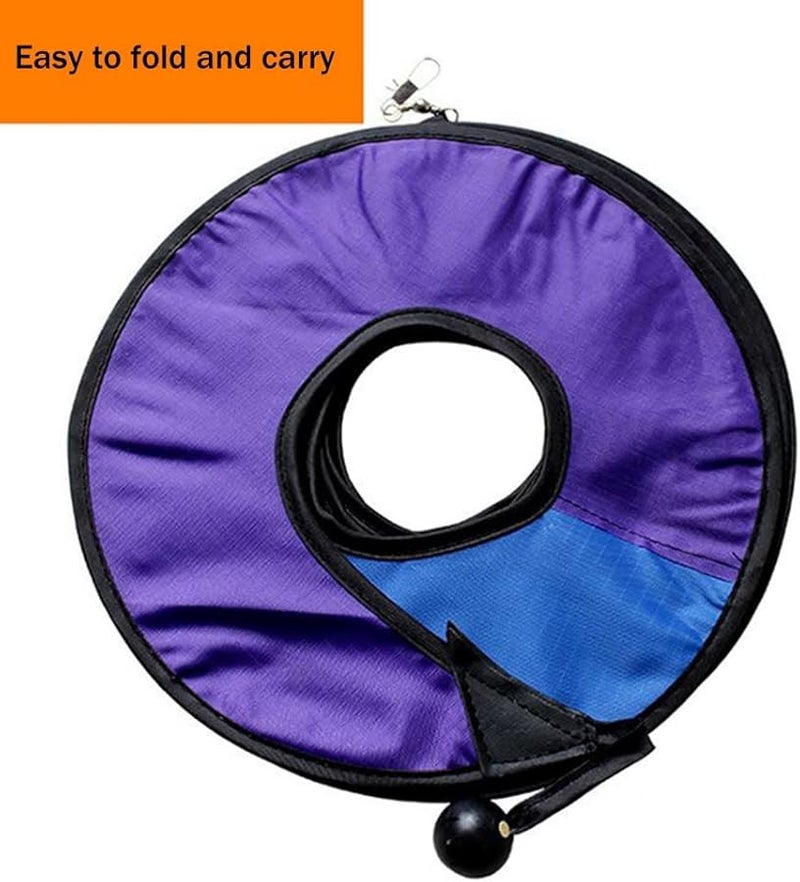 دوامة رياح حلزونية بألوان قوس قزح لتزيين الحديقة الخارجية والمخيمات - Image 3