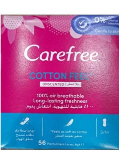 Carefree Cotton Feel Pads Un Scented - Pack of 56 Pieces - pzsku/Z9D913600238D4D4E1F2FZ/45/_/1715190786/070fe4f4-7689-4224-b26b-8444f6a035bf