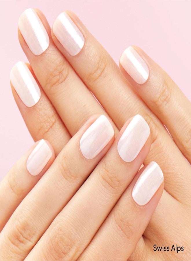 Dashing Diva Glaze Nail Strip Duo - Perfect Petals Collection - Swiss Alps & Daisy Dukes - Long Lasting, Chip Resistant, Semi-Cured Gel Nail Strips - Contains 2 Colors - Image 2