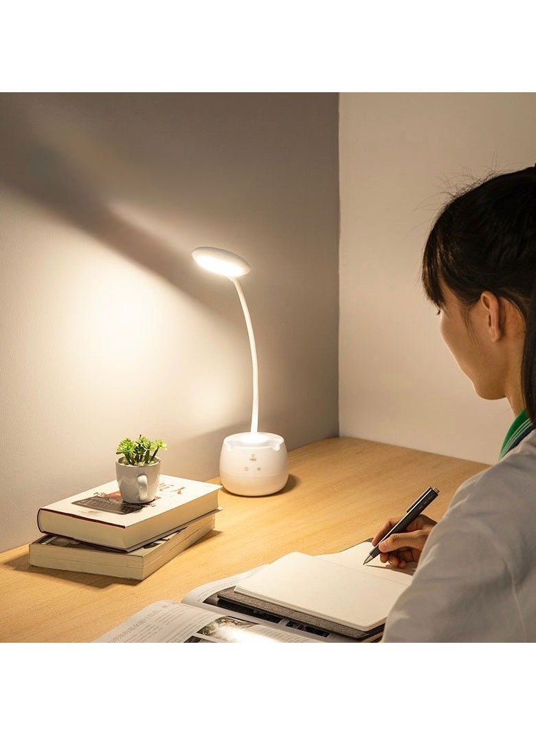KRYPTON Krypton Rechargeable LED Reading Lamp – 3-Level Brightness, Foldable & Portable  - Image 4