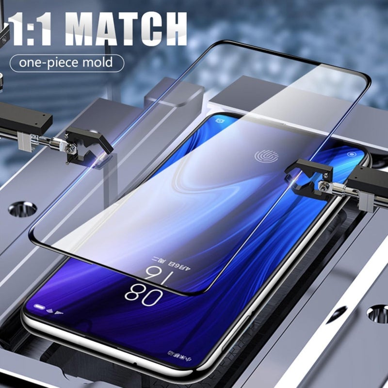 SPAZY CASE حافظة SPAZY CASE® لجهاز Samsung Galaxy M06 5G زجاج مقسى | 9H لاصق كامل بدقة عالية، مقاوم للكسر، واقي شاشة مضاد للخدش لجهاز Samsung Galaxy M06 5G - Image 4