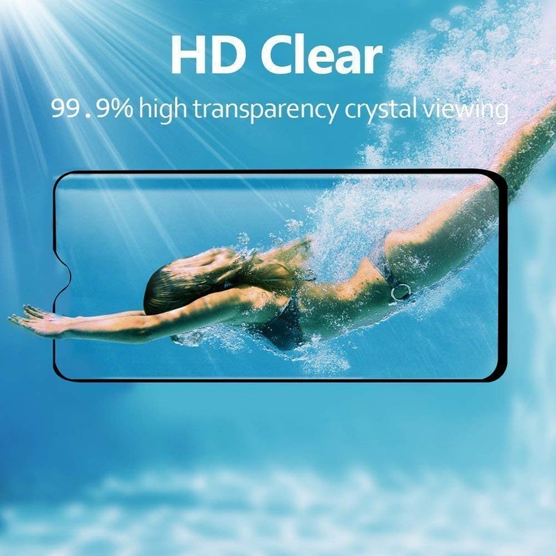 SPAZY CASE حافظة SPAZY CASE® لجهاز Samsung Galaxy M06 5G زجاج مقسى | 9H لاصق كامل بدقة عالية، مقاوم للكسر، واقي شاشة مضاد للخدش لجهاز Samsung Galaxy M06 5G - Image 2