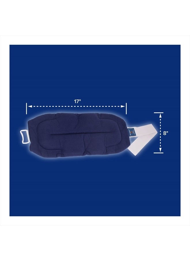 careX - Bed Buddy Back Wrap Heat Pad - Microwaveable - Microwave Heating Pad and Cold Pack for Back Pain, Neck Pain, Muscle Pain - Image 1