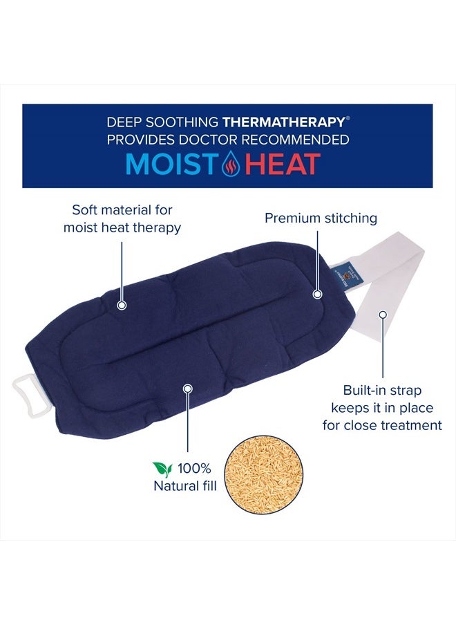 careX - Bed Buddy Back Wrap Heat Pad - Microwaveable - Microwave Heating Pad and Cold Pack for Back Pain, Neck Pain, Muscle Pain - Image 1
