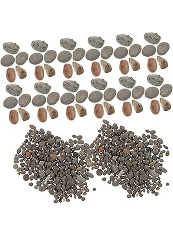 الحجارة الزخرفية الطبيعية لتزيين حديقة أحواض الأسماك وترتيب طاولة الرمل - Image 1