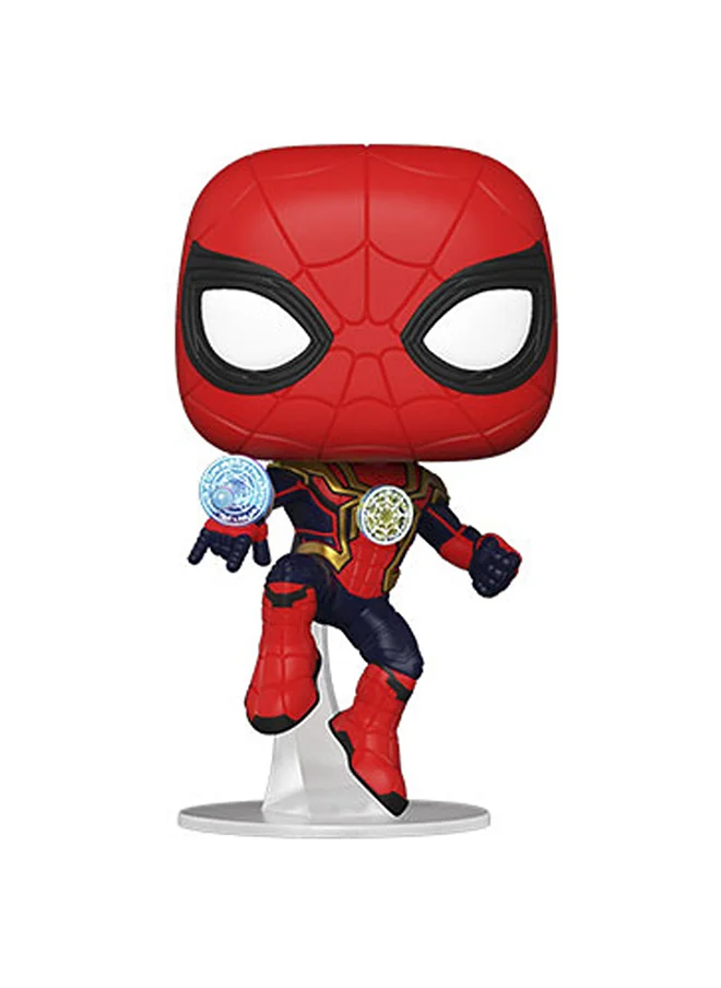 Funko Pop Marvel Spider-Man No Way Home - Spider-Man Integrated Suit Collectible Vinyl Figure, Official Merchandise, Toys for Kids & Adults, Perfect for Movie Fans, Model Figure for Collectors- 56829