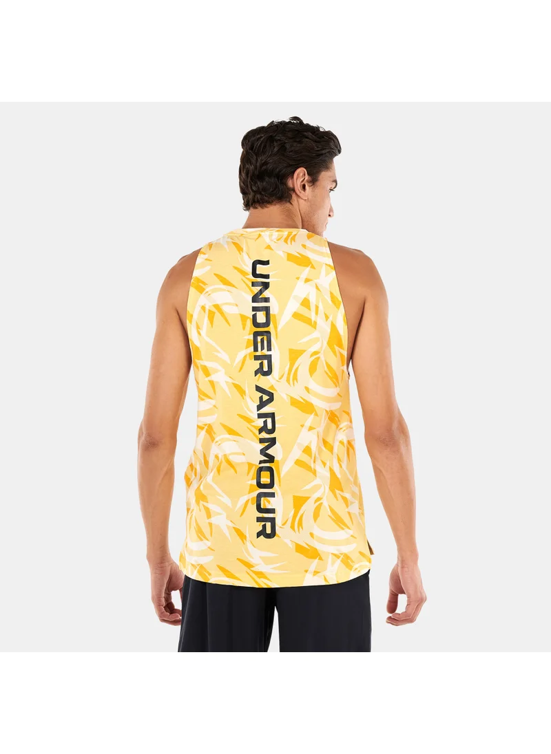 اندر ارمور Men's UA Baseline Printed Tank Top