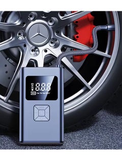 SUITU Wireless Tire Inflator 7.4V 4000mAh Fast Inflation Car Air Compressor  - Image 3