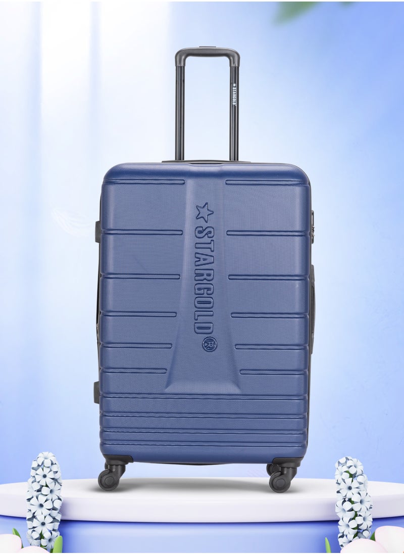 Stargold - 4 Pack Of Hardside Spinner Number Locked Luggage Trolley - Image 1