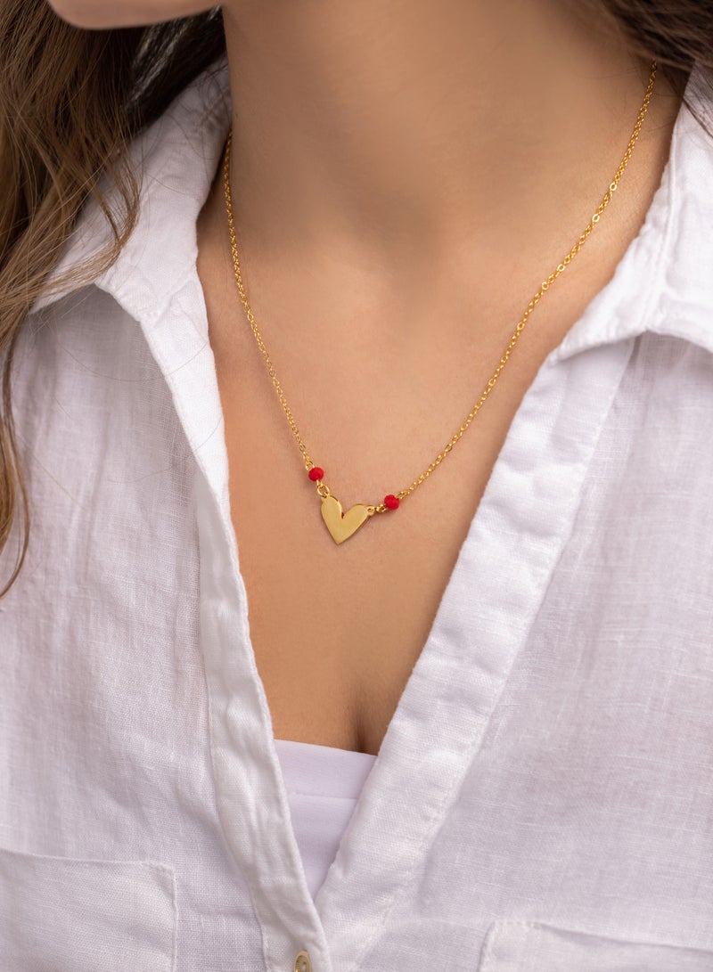 Trendella Mini heart Necklace - Image 2