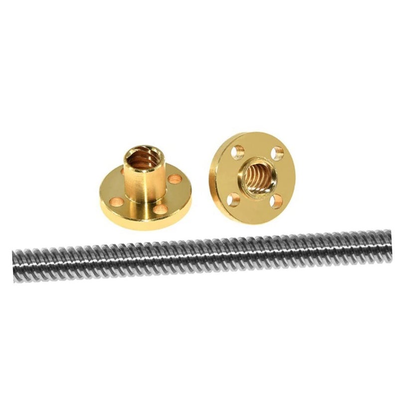 2pcs Printer Stepper Motor Screw Nut Threaded Rod For Quiet Smooth Printing - Image 4