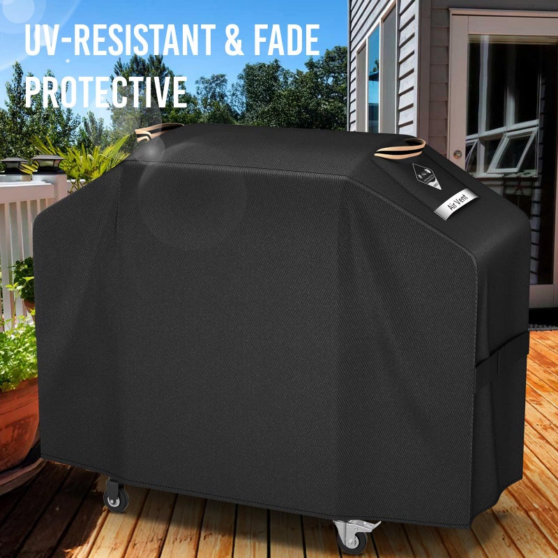 KINGLY Griddle Cover for Blackstone 36" Griddle with Hood[2026 Upgraded 800D Heavy Duty] Rip-Proof Material,Waterproof UV & Fade Resistant,Flat Top Gas Grill Cover with Adjustable Strap and Air Vent - Image 4