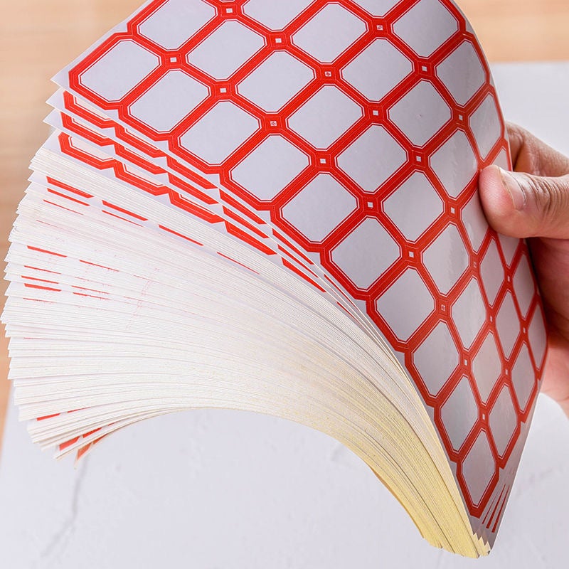 Self-Adhesive Label Sticker Self-Adhesive Label Paper Mouth-Picking Paper Handwritten Label Price Name Sticker Office Sticker - Image 4