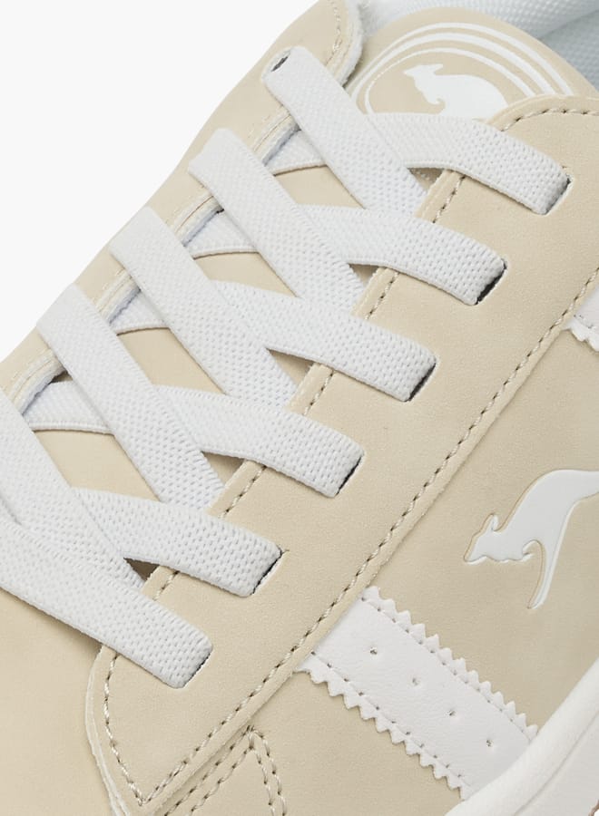 kangaROOS Women's Logo Detail Sports Shoes with Lace-Up Closure - Image 4