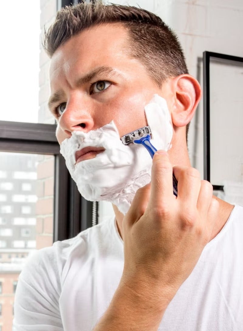 Gillette Blue 3 Disposable Razors with Comfort Gel for Men - 8 Pieces - Image 4