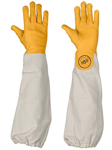 Humble Bee 111 Cowhide Beekeeping Gloves with Extended Sleeves - Image 1