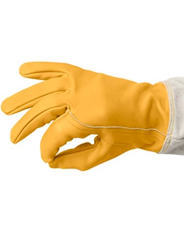 Humble Bee 111 Cowhide Beekeeping Gloves with Extended Sleeves - Image 4
