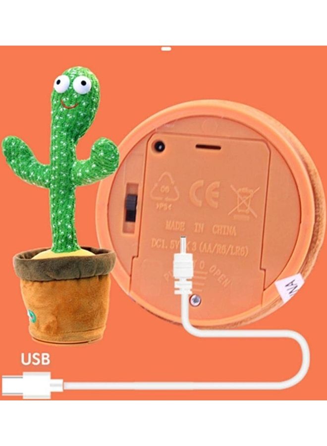 NIBEMINENT Cactus Plush Stuffed Toy With Music - Image 4