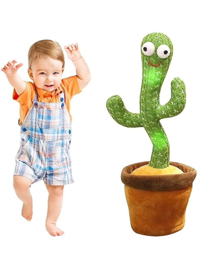 NIBEMINENT Cactus Plush Stuffed Toy With Music - Image 1
