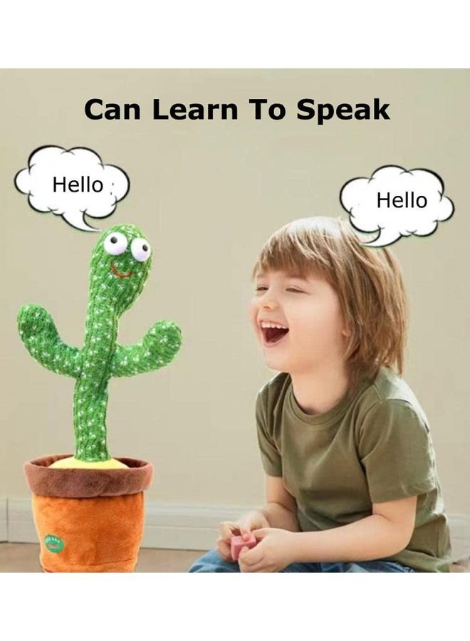 NIBEMINENT Cactus Plush Stuffed Toy With Music - Image 2