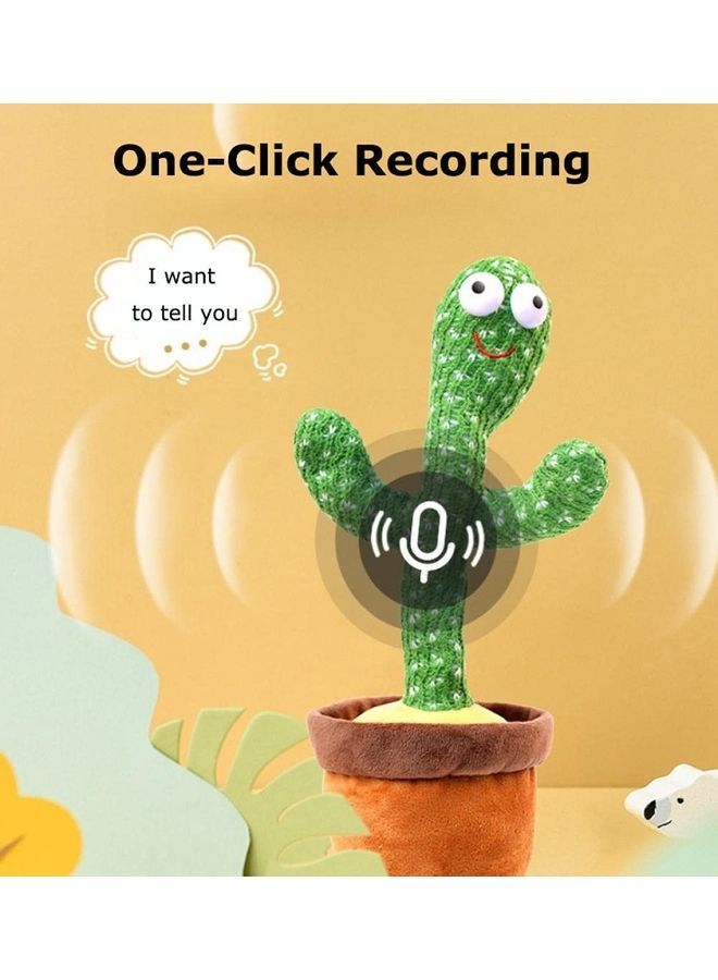 NIBEMINENT Cactus Plush Stuffed Toy With Music - Image 3