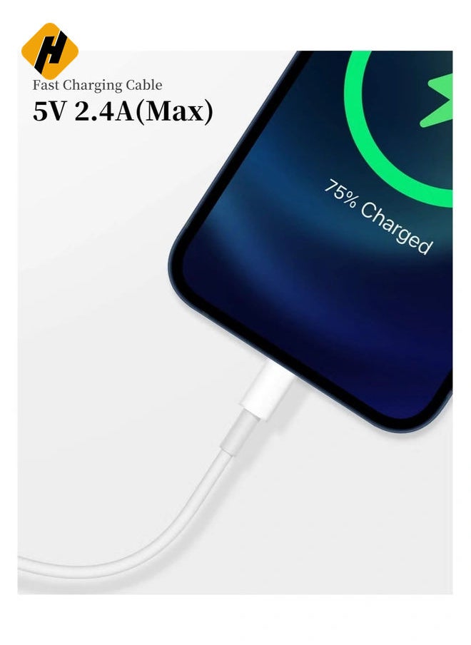 HuHa Apple iPhone Charger Cable, 4 Pack Original Lightning to USB Cables Apple MFI Certified 3 Ft, Fast iPhone Charging Cord for iPhone 11/11Pro/11Max  - Image 4