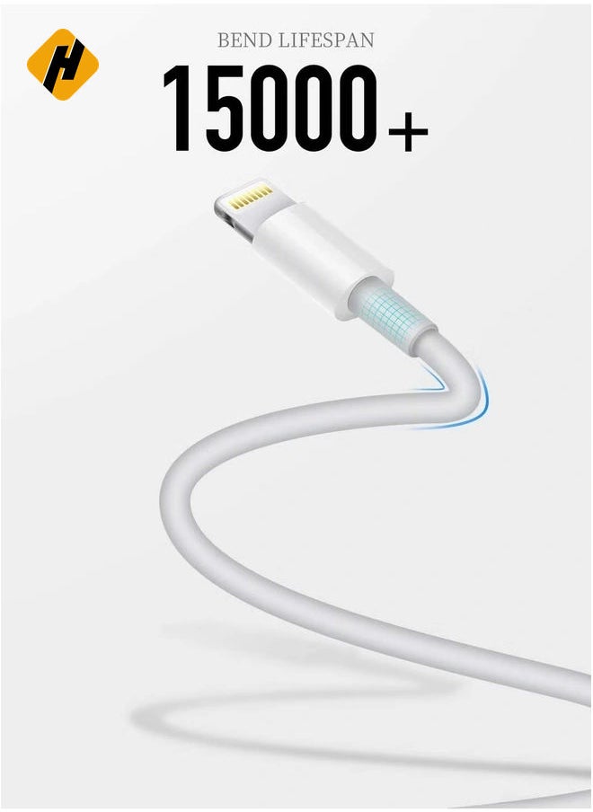 HuHa Apple iPhone Charger Cable, 4 Pack Original Lightning to USB Cables Apple MFI Certified 3 Ft, Fast iPhone Charging Cord for iPhone 11/11Pro/11Max  - Image 2