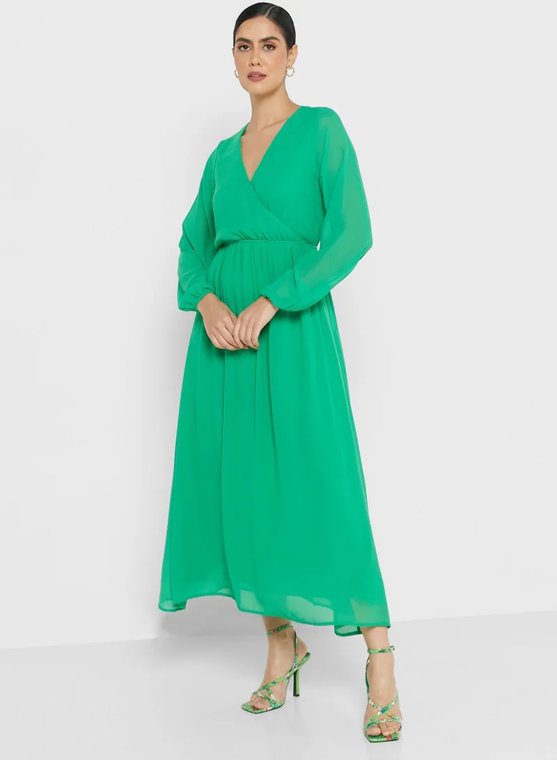 ELLA Chiffon A-Line Dress