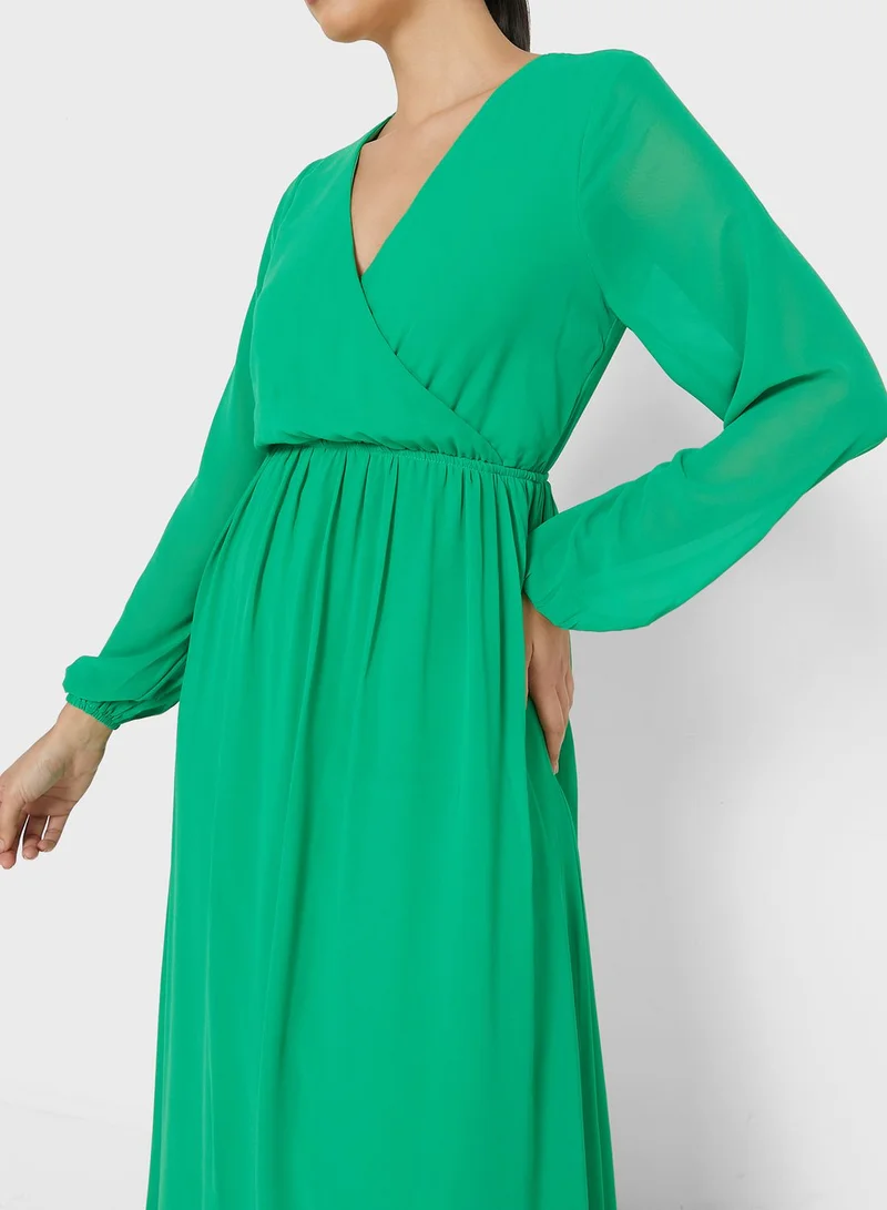 ELLA Chiffon A-Line Dress