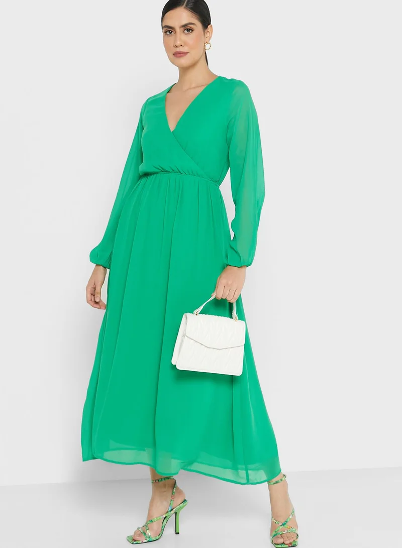 ELLA Chiffon A-Line Dress