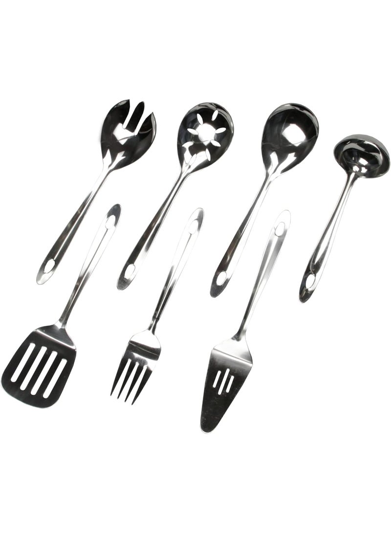 Chef Craft Select Turner/Spatula, 9.5 inch, Stainless Steel - Image 3