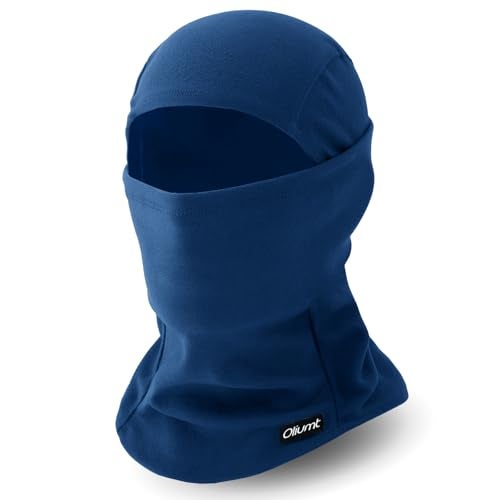 Oliumt Balaclava Ski Mask, Warm, Breathable & Lightweight, Full Coverage Fleece Winter Face Mask for Men & Women (Royal Blue) - Image 1