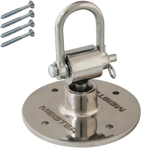 Meister Speed Bag Swivel Stainless Steel Mount w 360 Ball Bearings - Image 3