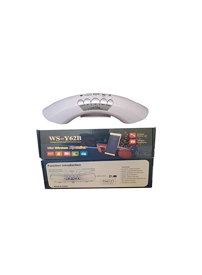 Ws Y62B Mini Wireless Bluetooth Speaker Blue White
