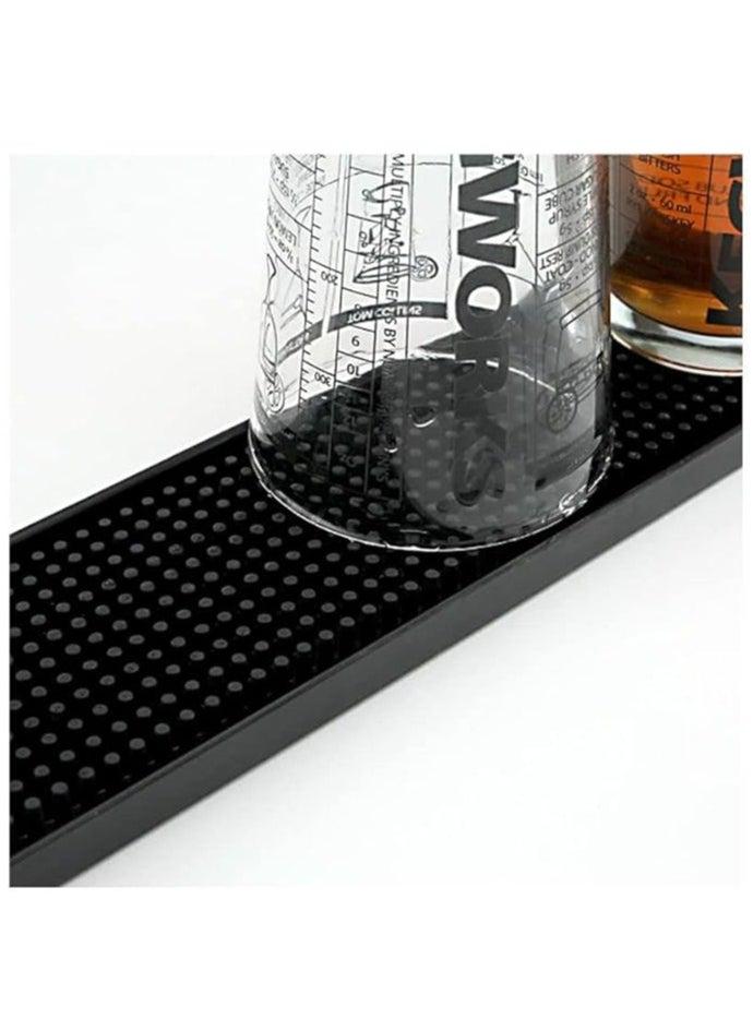 RANK - Dish Drying Silicone, Coffee Rubber For the barista and coffee corner Service Spill Mat 15x30cm - Image 1