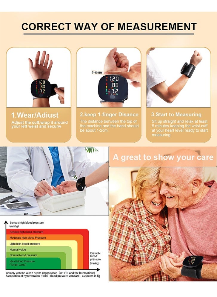 جهاز قياس ضغط الدم، قياس ضغط الدم الرقمي الأوتوماتيكي من أعلى الذراع - Image 3
