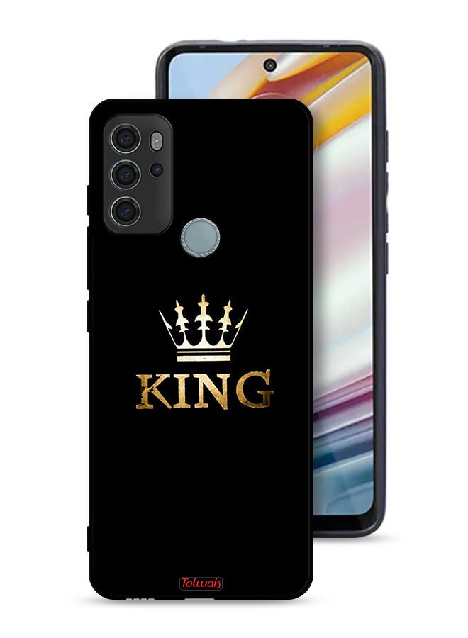 Tolwak Motorola Moto G60S Protective Case Cover King - Image 1