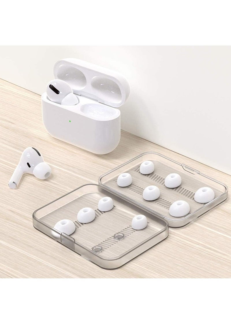 Generic - 12 Pieces Silicone Ear Buds Compatible with AirPods Pro and AirPods Pro 2, Replacement Ear Buds with Portable Storage Box - Image 1